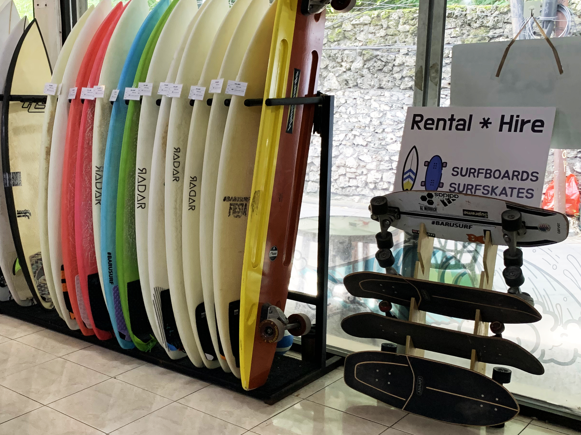 Surfskate rider